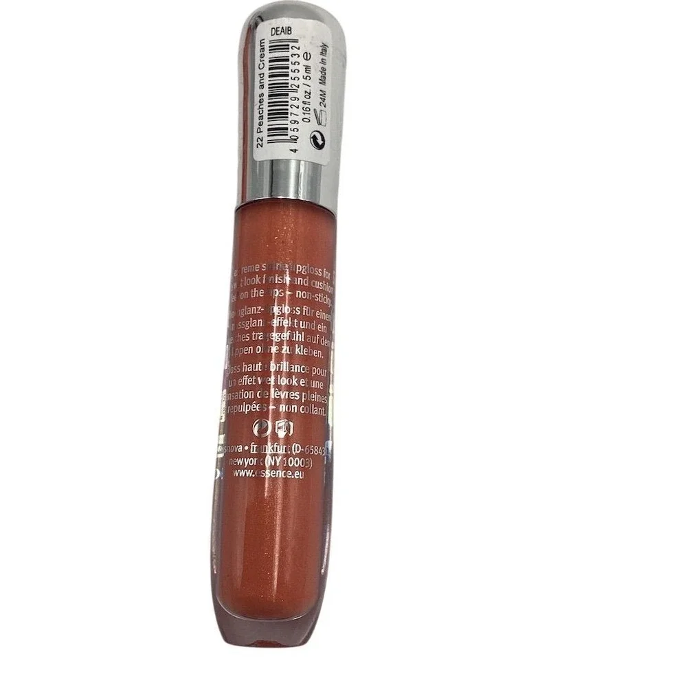 Essence Shine Shine‎ Shine Lip Gloss Lot of 3 Peaches and Cream #22
